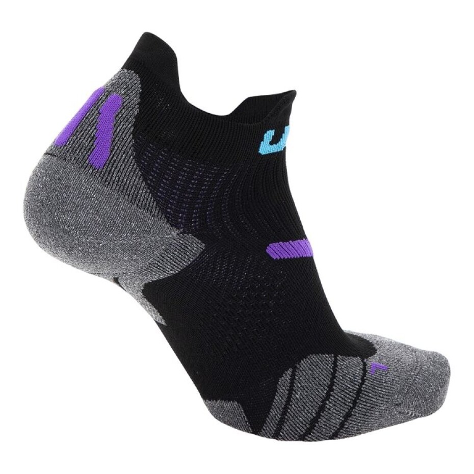 Dámské ponožky UYN  RUN 2IN SOCKS Black/Violet  35/36 - main (1)