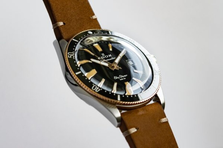 EDOX Skydiver Date Automatic 80126-357RNM-NIRB Limited Edition - main (14)