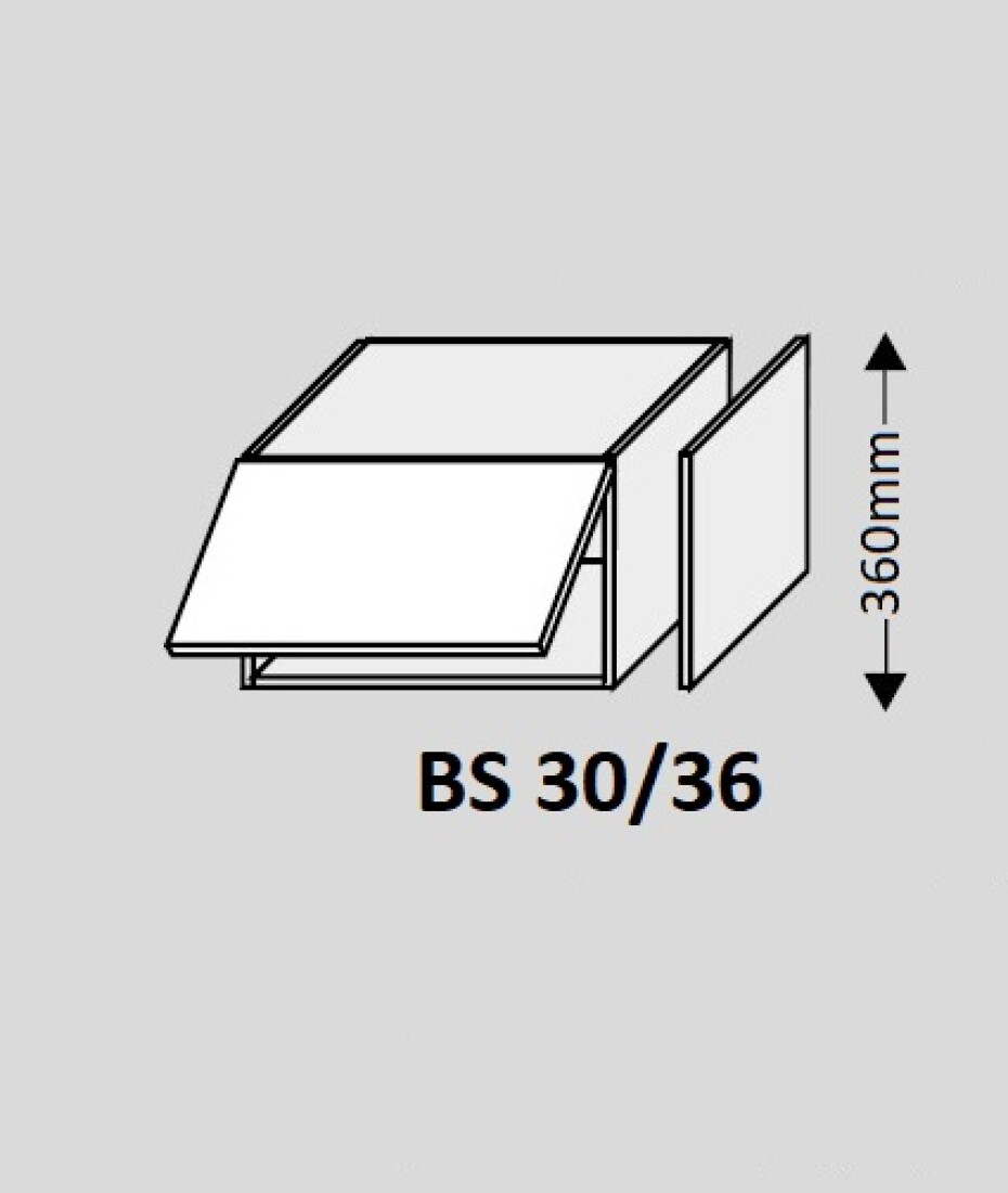 ArtExt Double system BS 30/36 ke kuchyňským linkám Barva korpusu: Grey - main (1)