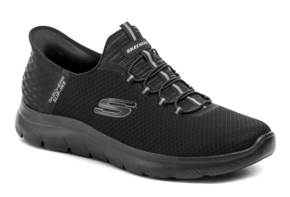 Skechers 232457-BBK černé pánské Slip-in polobotky - main (0)
