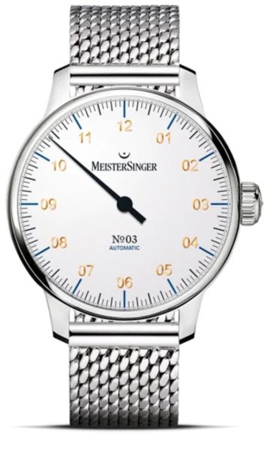 MeisterSinger N°03 AM901G - Náramek z pletené oceli - main (3)