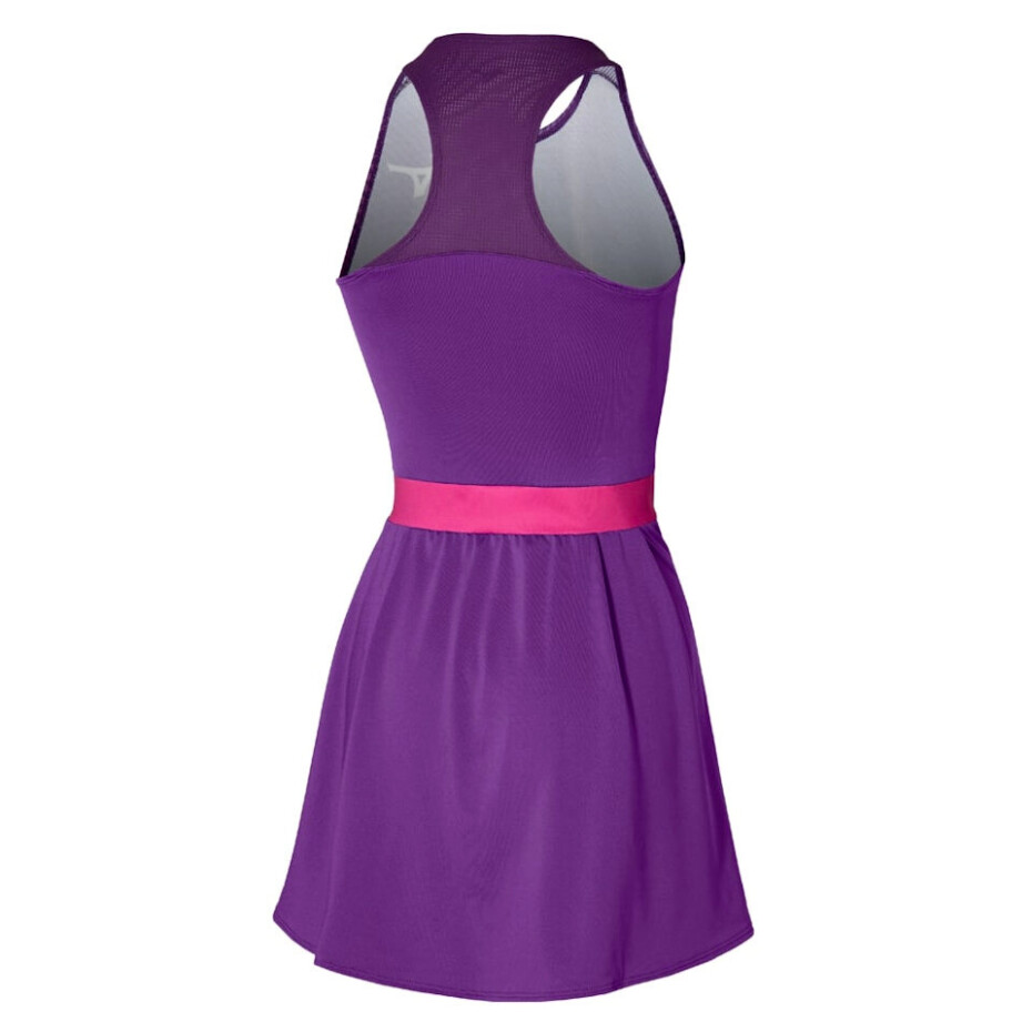 Dámské šaty Mizuno  Charge Printed Dress Purple Magic S - main (1)