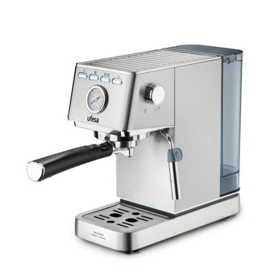 Ufesa CE8030 MILAZZO espresso pákový kávovar, stříbrná - main (0)