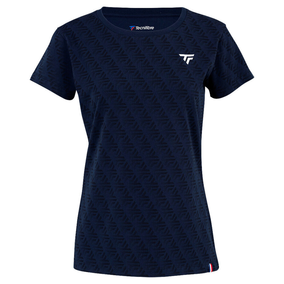 Dámské tričko Tecnifibre  Graphic Tee Marine 2024 L - main (0)