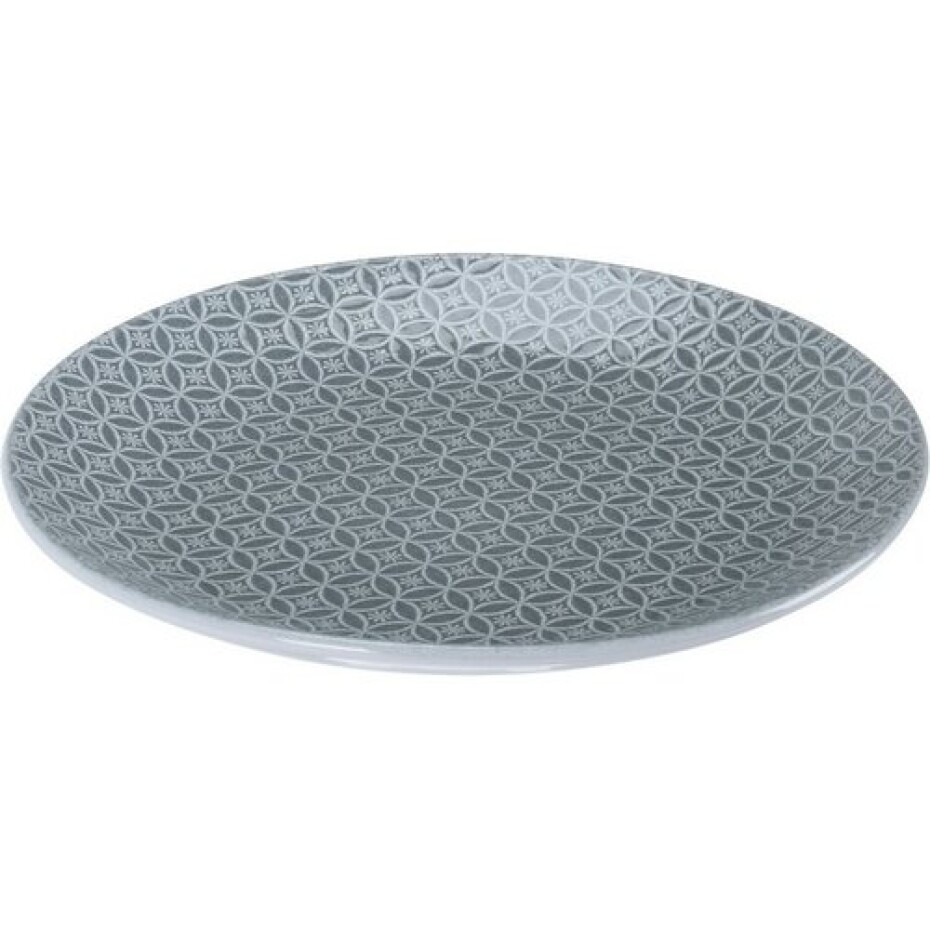 Keramický mělký talíř Sea, 27 cm, šedá - main (0)