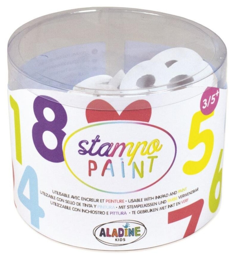 Razítka Stampo Paint - čísla - main (0)