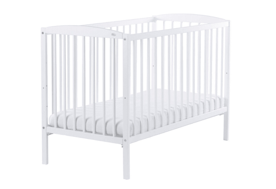 Elvisia Dětská postýlka CLASICO DELUXE | bílá 60 x 120 cm - main (0)