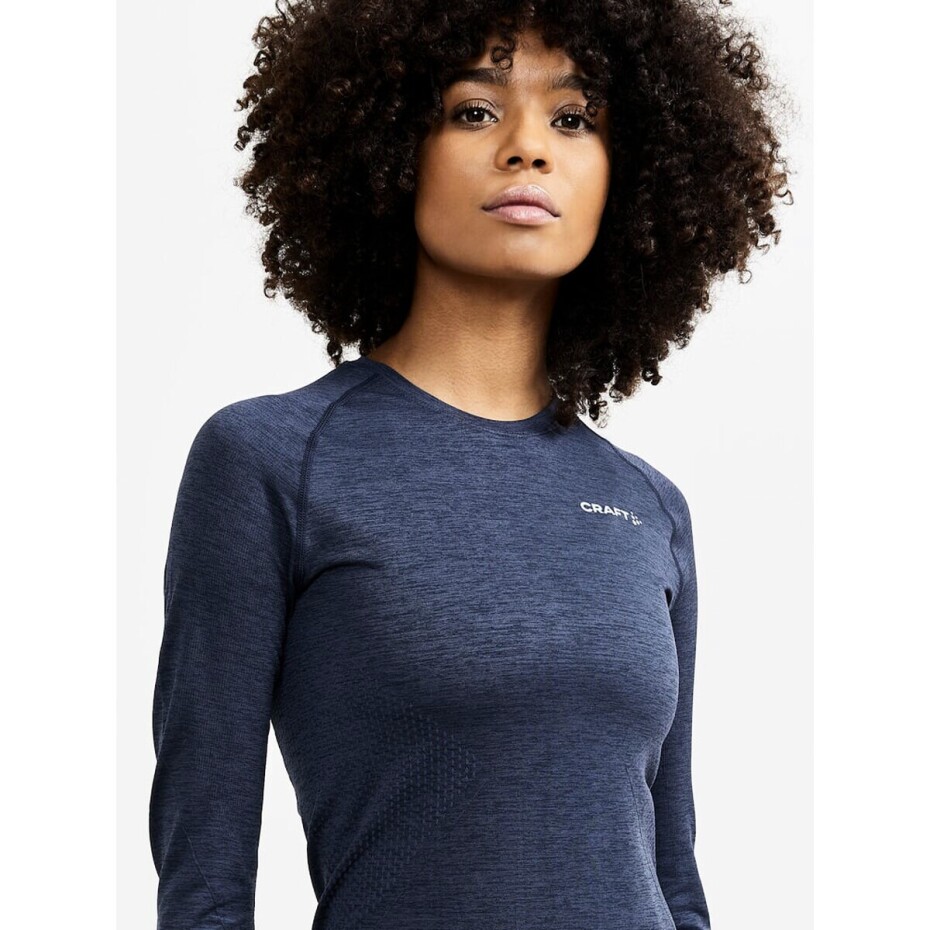Dámské tričko Craft Core Dry Active Comfort LS Navy Blue S - main (5)
