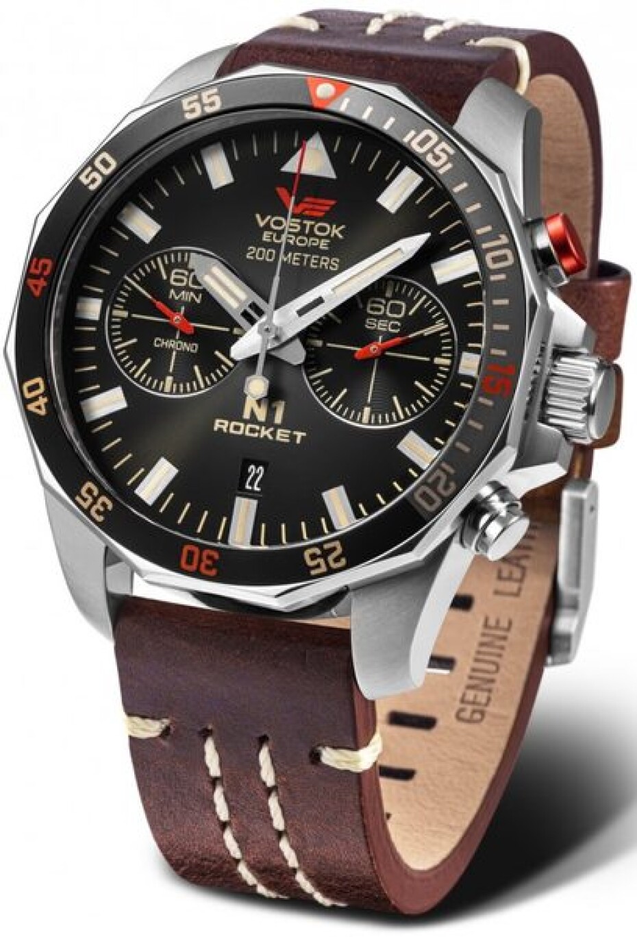 Vostok Europe N-1 Rocket Chrono Line 6S21-225A618 - main (0)