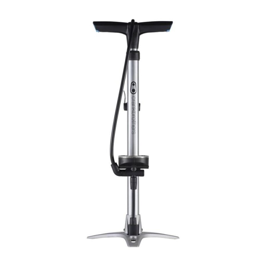 Crankbrothers Sterling Floor Pump Silver - main (0)