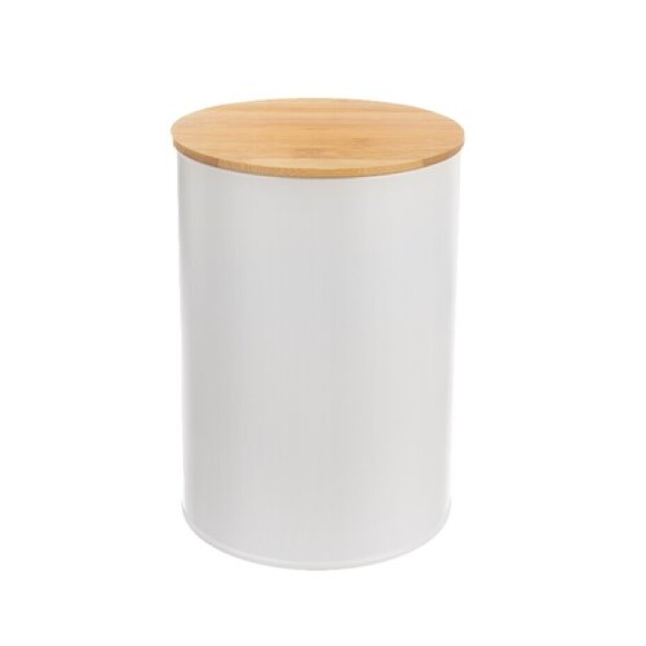 Orion Dóza plech/bambus 12,5 cm WHITELINE  - main (0)