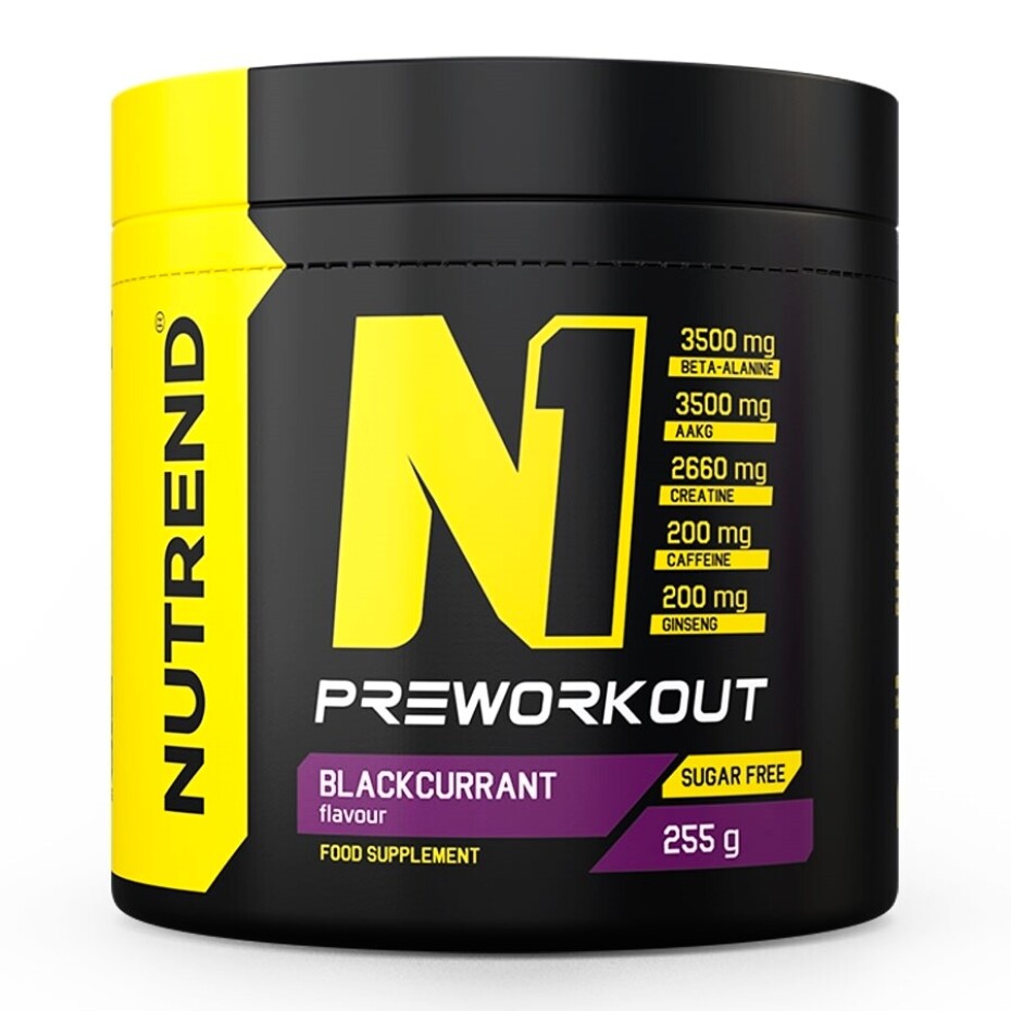Nutrend N1 Pre-Workout 255 g modrá malina - main (0)