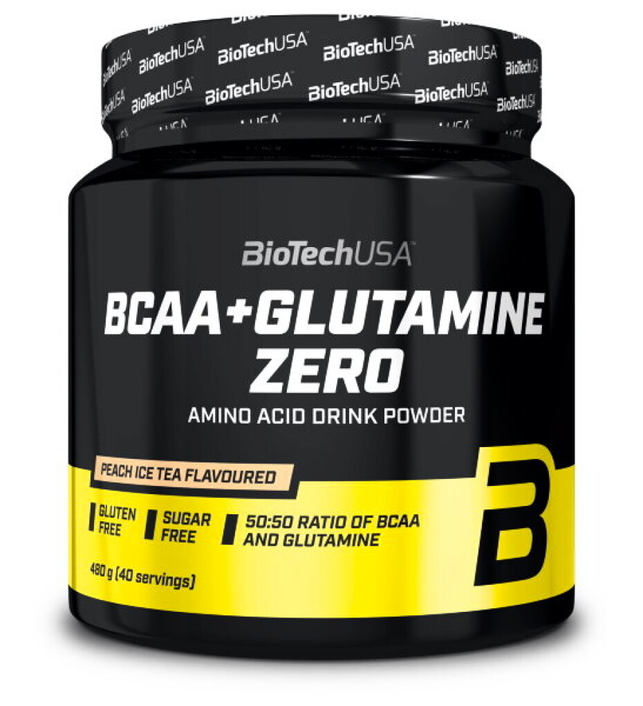 BioTech USA BCAA + Glutamine Zero 480 g citron - main (0)