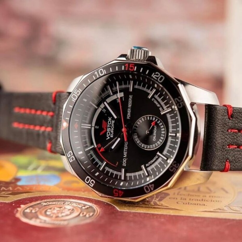 Vostok Europe N-1 Rocket Automatic Power Reserve NE57-225A563 - Ocelový řemínek  - main (11)