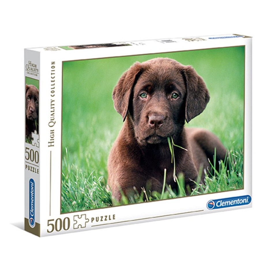 Clementoni Puzzle Štěně 500 dílků - Schleich Wild Life - main (0)
