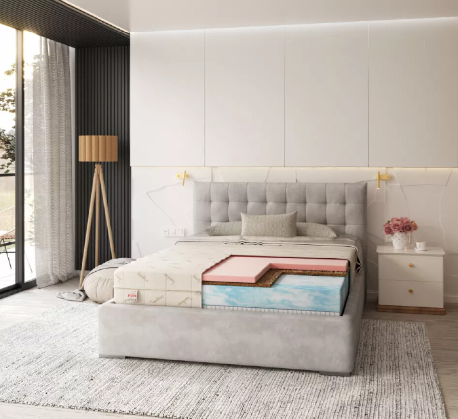 FDM Pěnová matrace ERGO Bamboo | 90 x 200 cm - main (3)