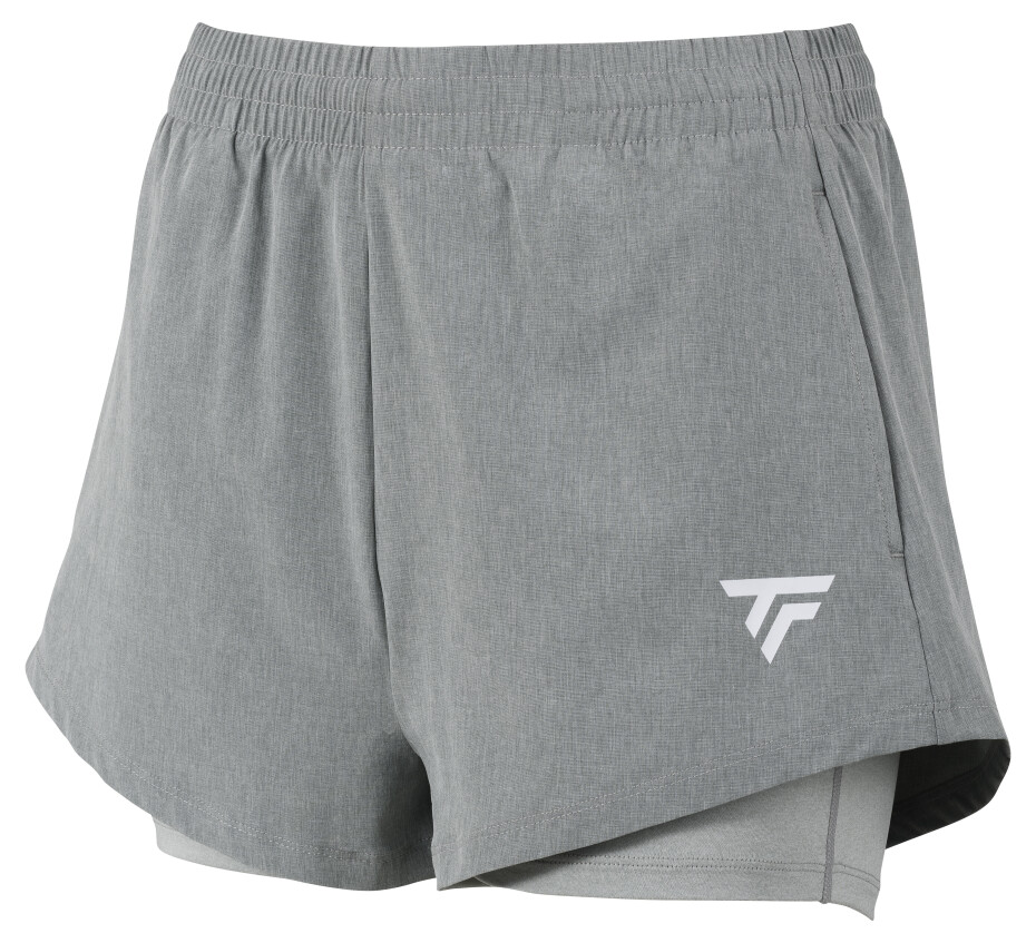 Dámské šortky Tecnifibre  Club Shorts Silver XS - main (0)