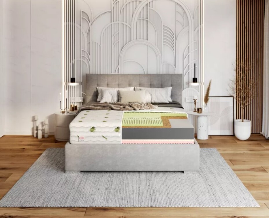 FDM Pěnová matrace SAVONA Aloe | 140 x 200 cm - main (2)