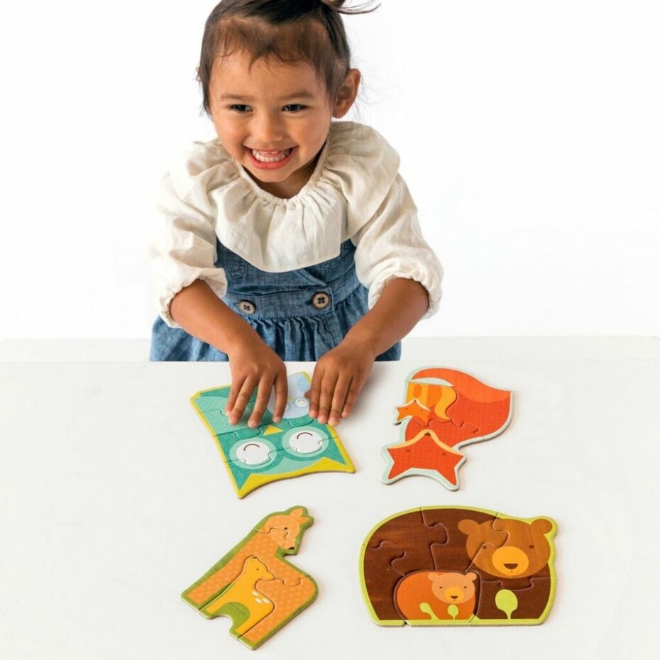 Petit Collage První puzzle lesní zvířátka - main (2)
