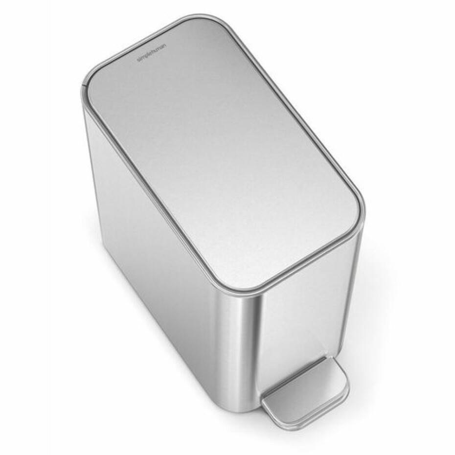 Simplehuman Úzký pedálový koš 5 l, nerezová ocel - main (2)