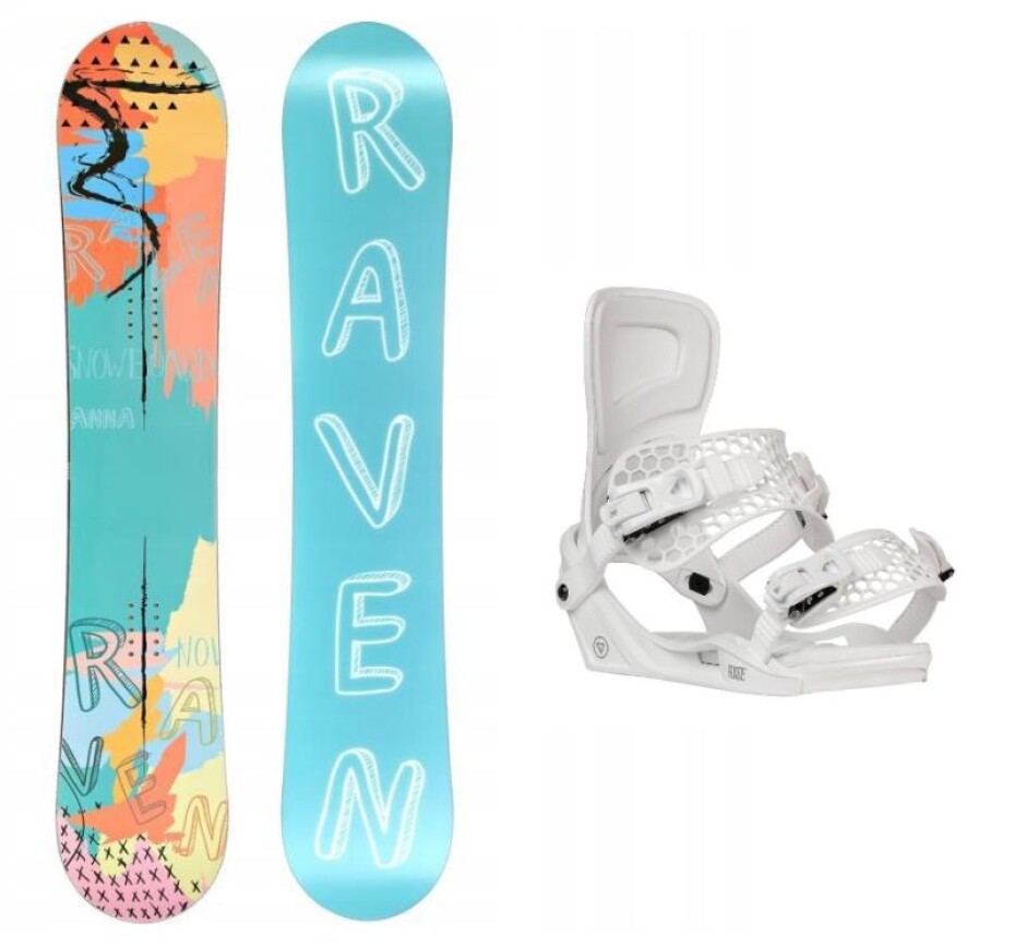 Raven Anna dámský snowboard + Gravity Rise white vázání - main (0)