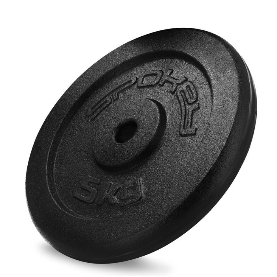 Spokey SINIS Litinový kotouč, 29 mm, 5 kg - main (0)