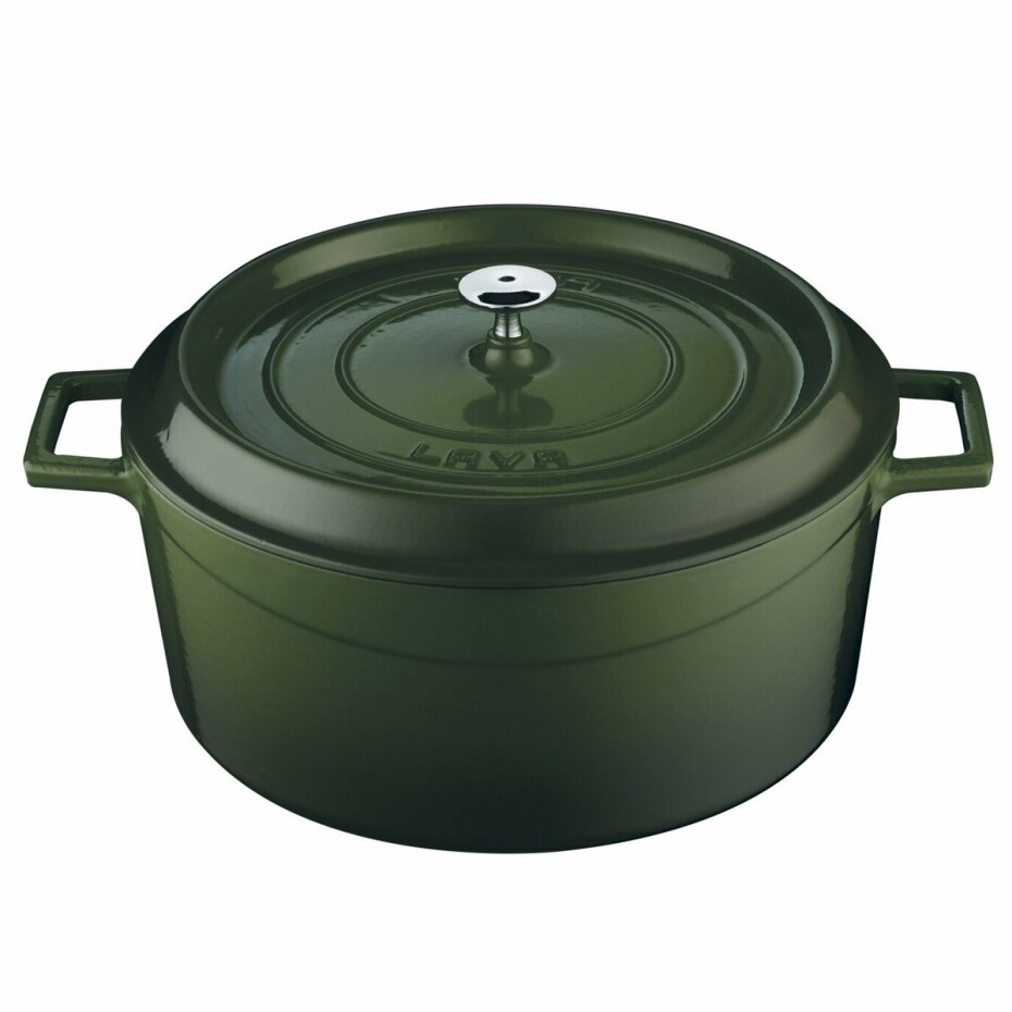 LAVA Metal Litinový hrnec pr. 10 cm, zelená, 0,35 l - main (0)