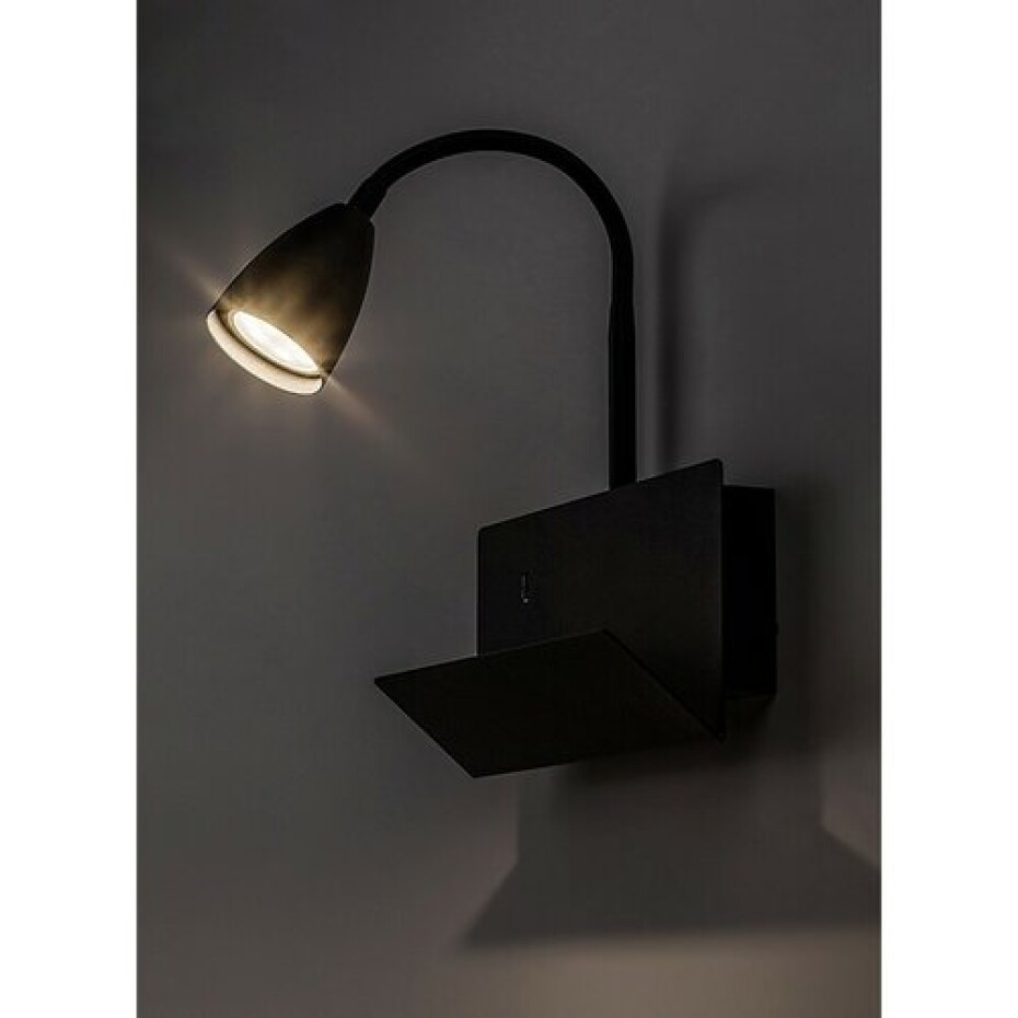 Rabalux 71089 nástěnná lampa s odkládacím prostorem Tacito, černá - main (4)