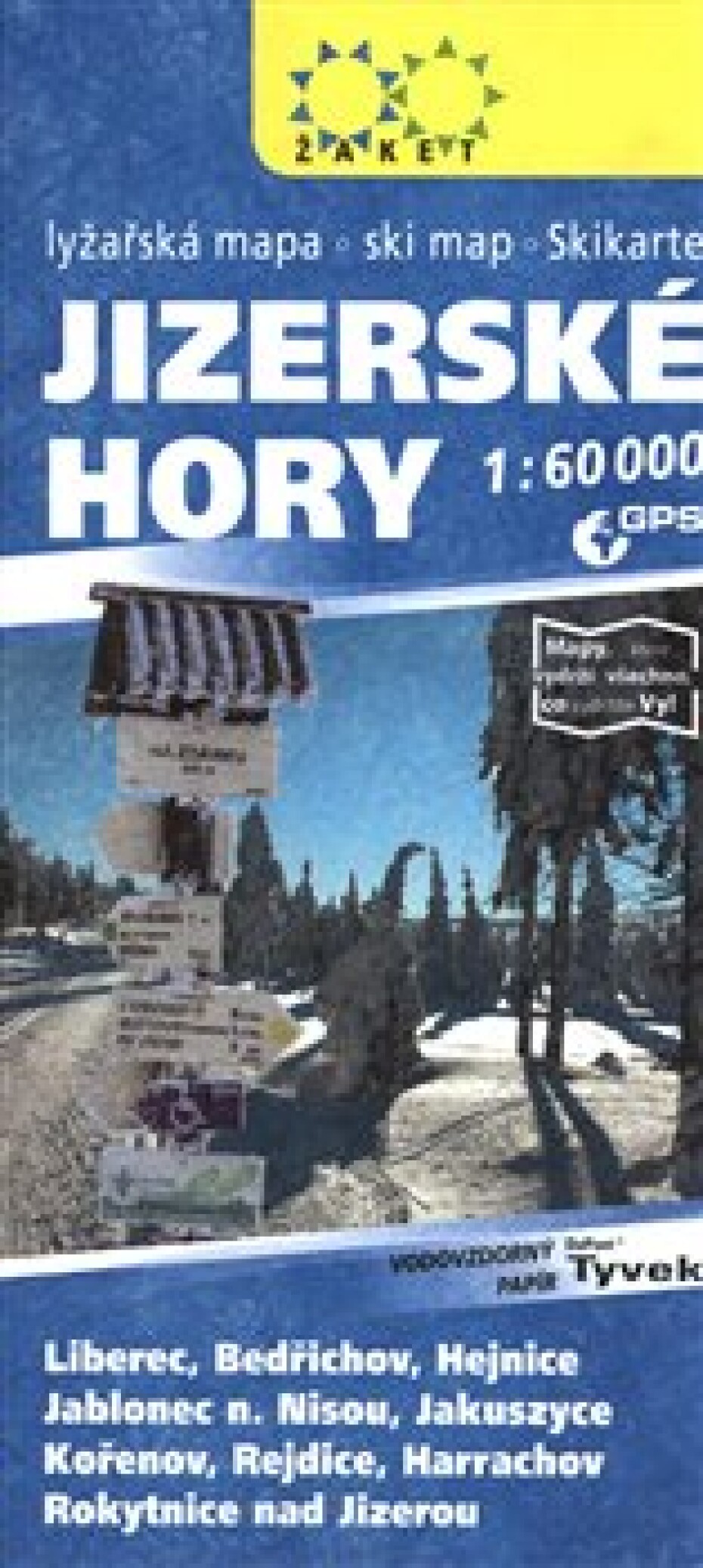 Jizerské hory - lyžařská mapa 1:60 000 - main (0)