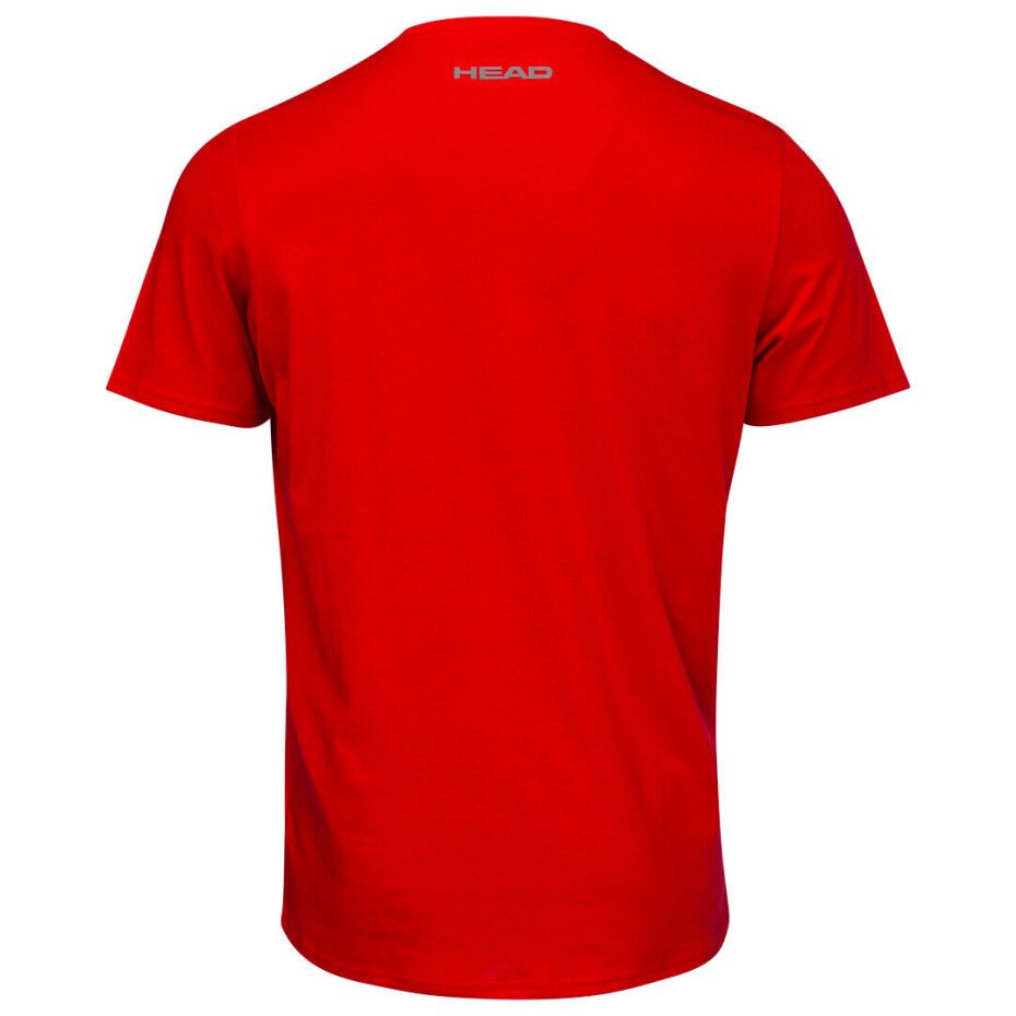 Pánské tričko Head  Club Basic T-Shirt Men Red L - main (1)