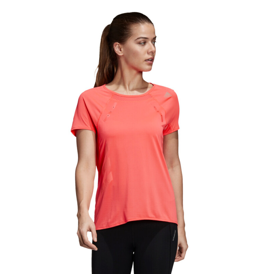 Dámské tričko adidas  Heat.RDY pink XS - main (5)