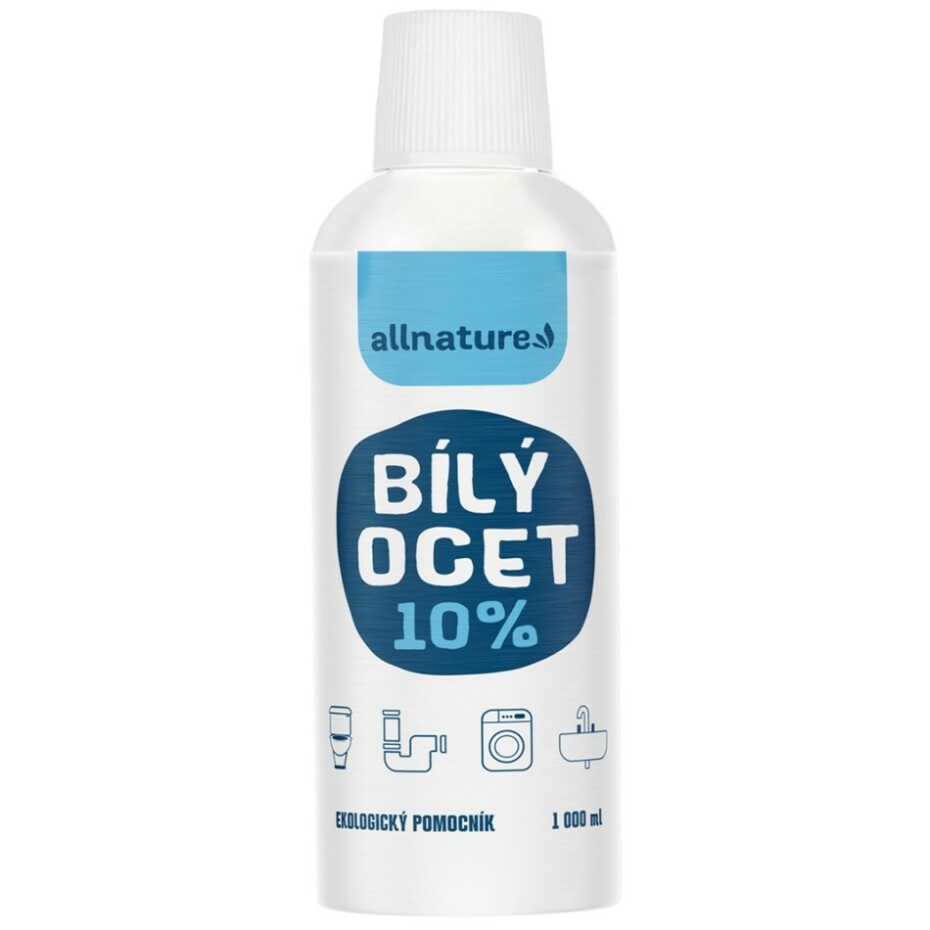 Allnature Bílý ocet 10%, 1000 ml - main (0)