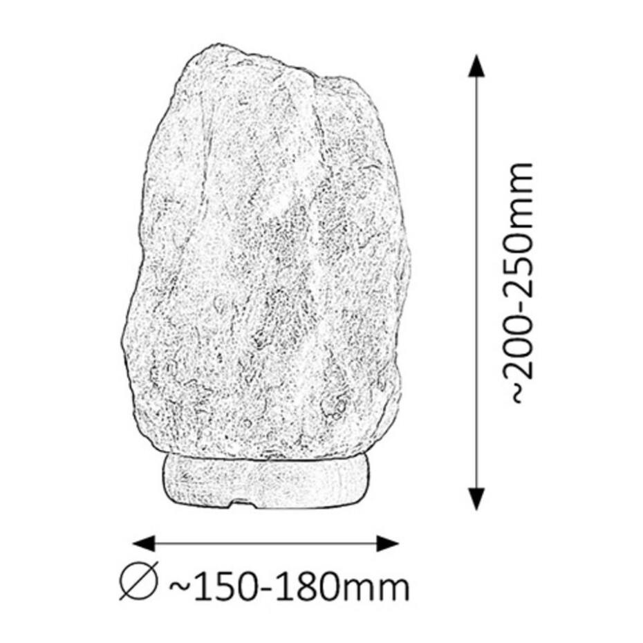 Rabalux 4130 Rock Solná lampa, 25 cm - main (3)
