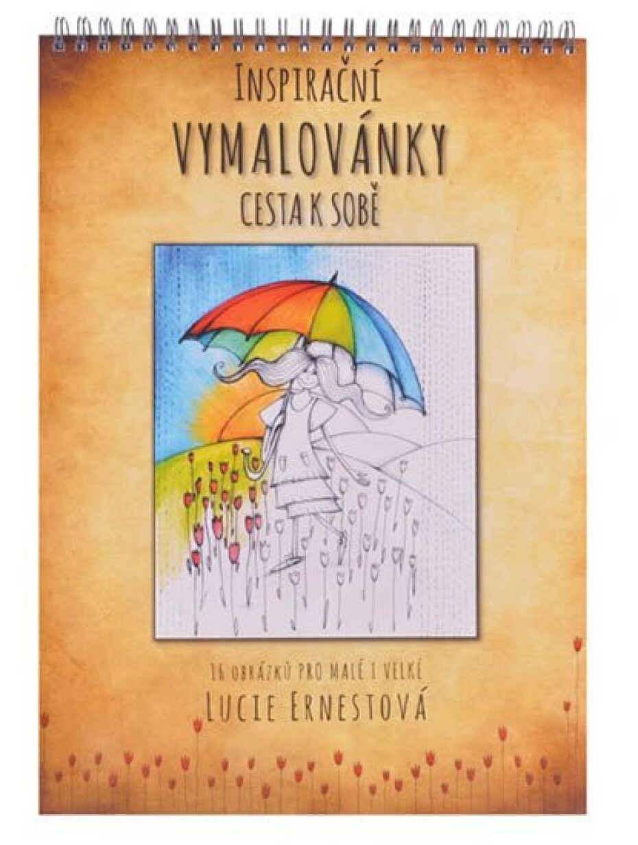 Vymalovánky s horní vazbou twin wire A4, 16 listů - Lucie Ernestová - main (0)
