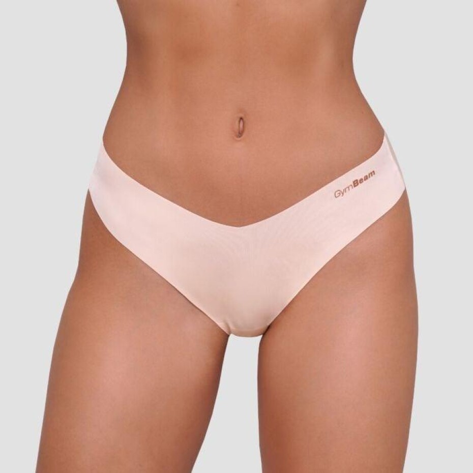 GymBeam Bezešvé kalhotky 3Pack Beige - main (0)