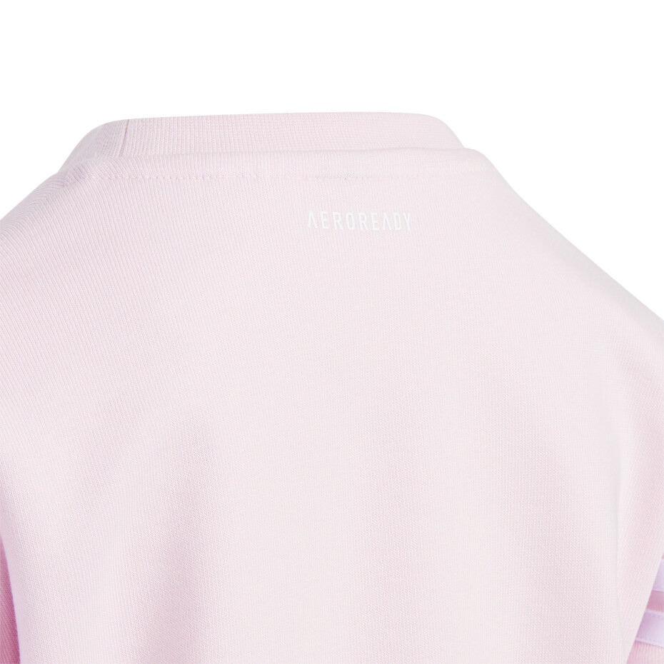 Dětská mikina adidas  Graphic Crew Neck Clear Pink 128 cm - main (2)