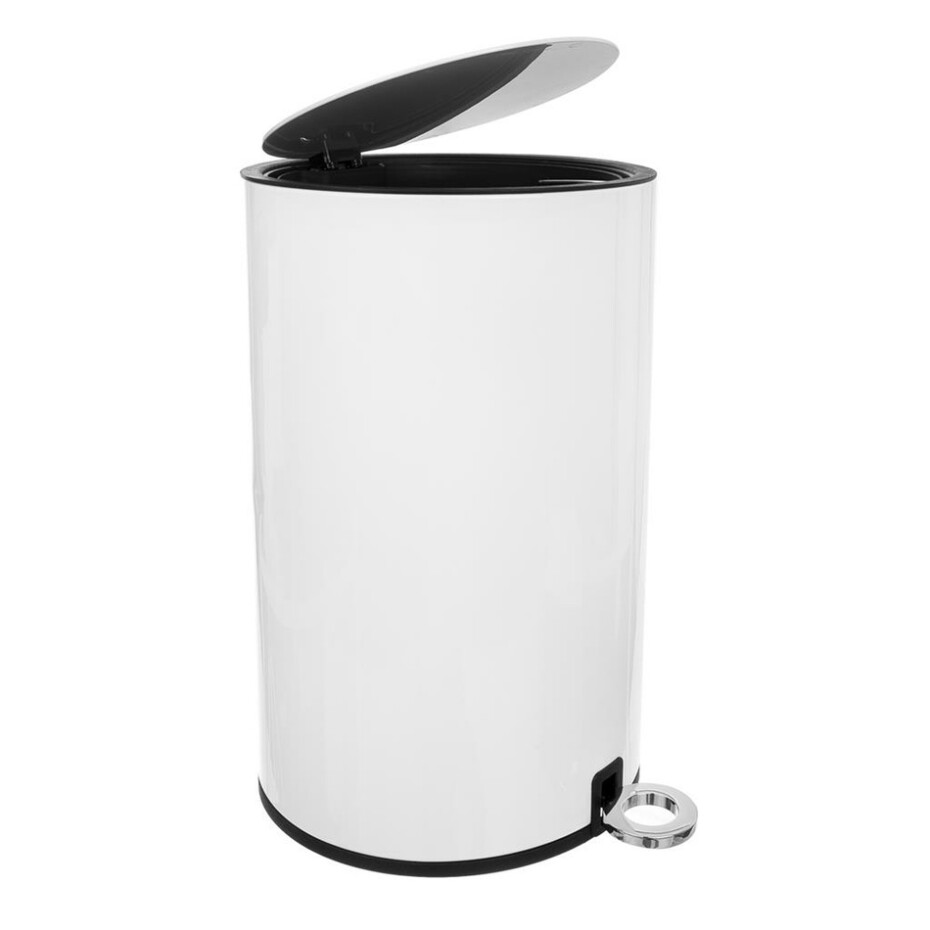 Orion Pedálový odpadkový koš WHITE, 3 l  - main (3)