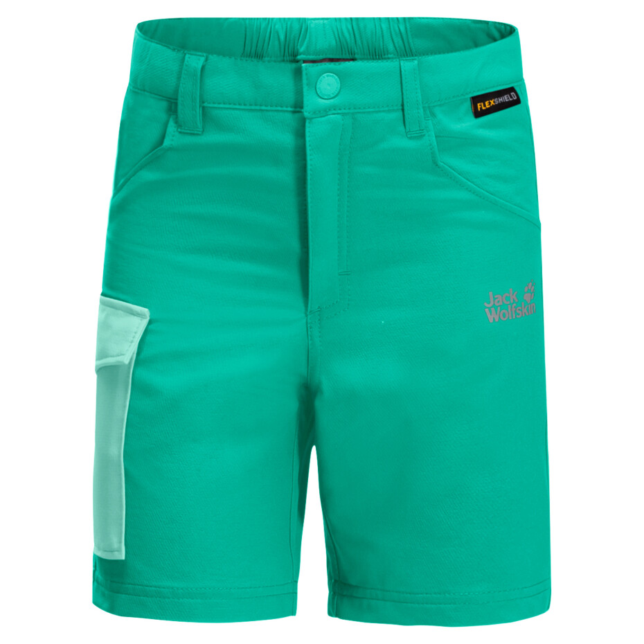 Dětské šortky Jack Wolfskin  Active Shorts Deep Mint 164 cm - main (0)
