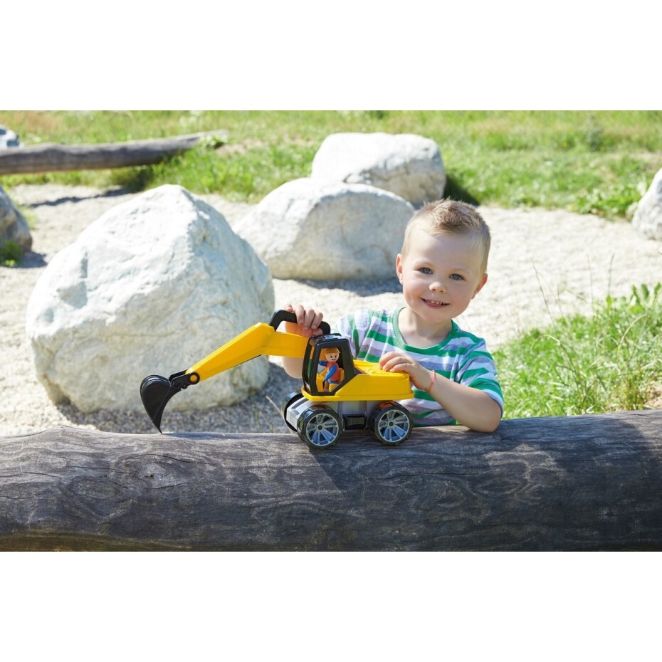 Lena Auto Truxx bagr s figurkou plast 44cm 24m+ 04401 - main (1)
