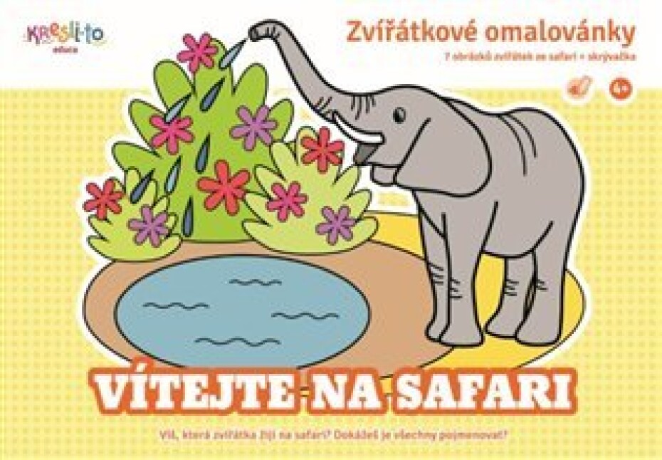 Zvířátkové omalovánky / Vítejte v safari - Kristýna Bízová - main (0)
