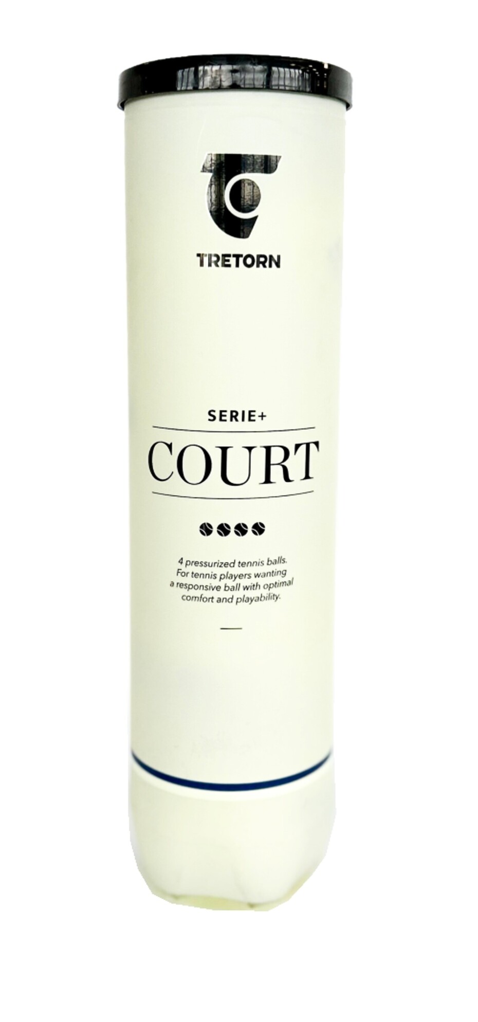 Tenisové míče Tretorn  Serie+ Court (4 Pack) - main (0)