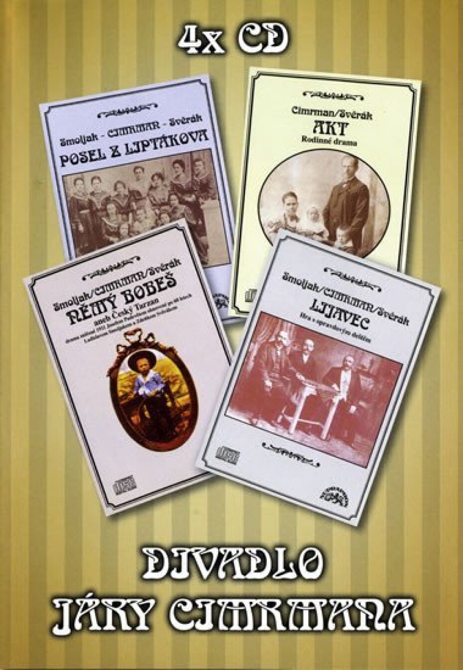 Divadlo Járy Cimrmana - 4CD - Divadlo Járy Cimrmana - main (0)