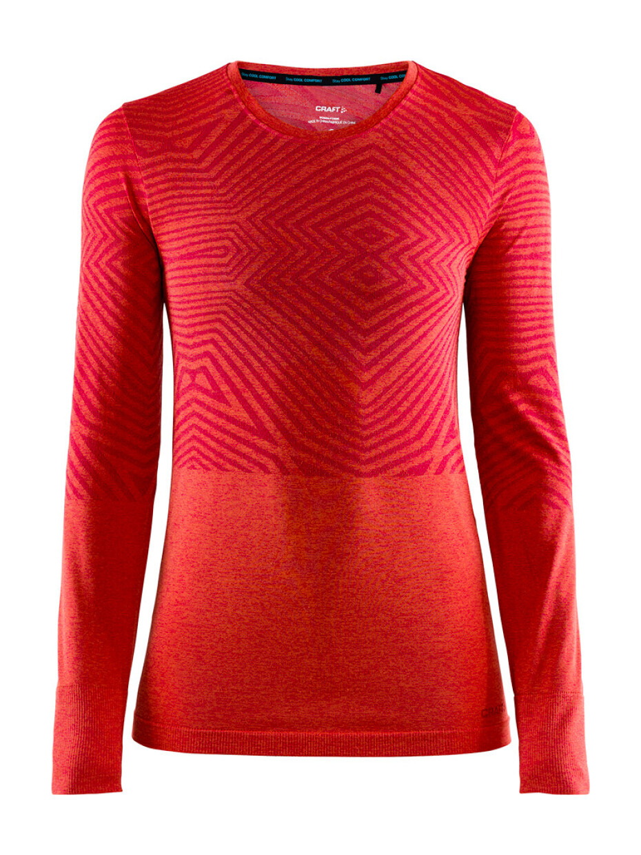 Dámské tričko Craft  Cool Comfort LS pink XS - main (1)