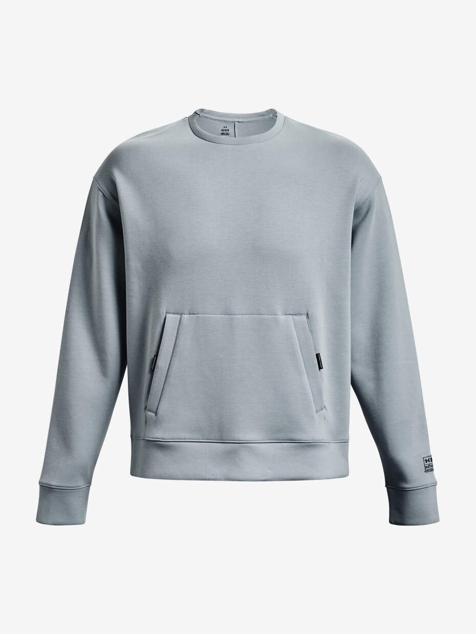 Mikina Under Armour  Summit Knit Crew-BLU S - main (4)