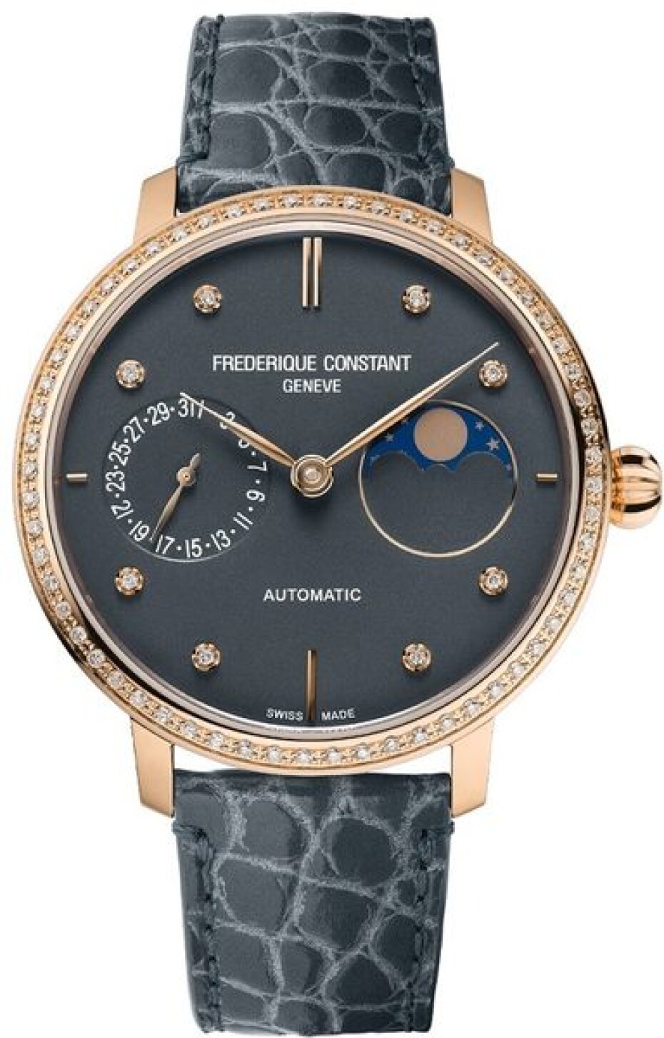 Frederique Constant Manufacture Slimline Moonphase Automatic FC-702DND3SD4 - main (0)