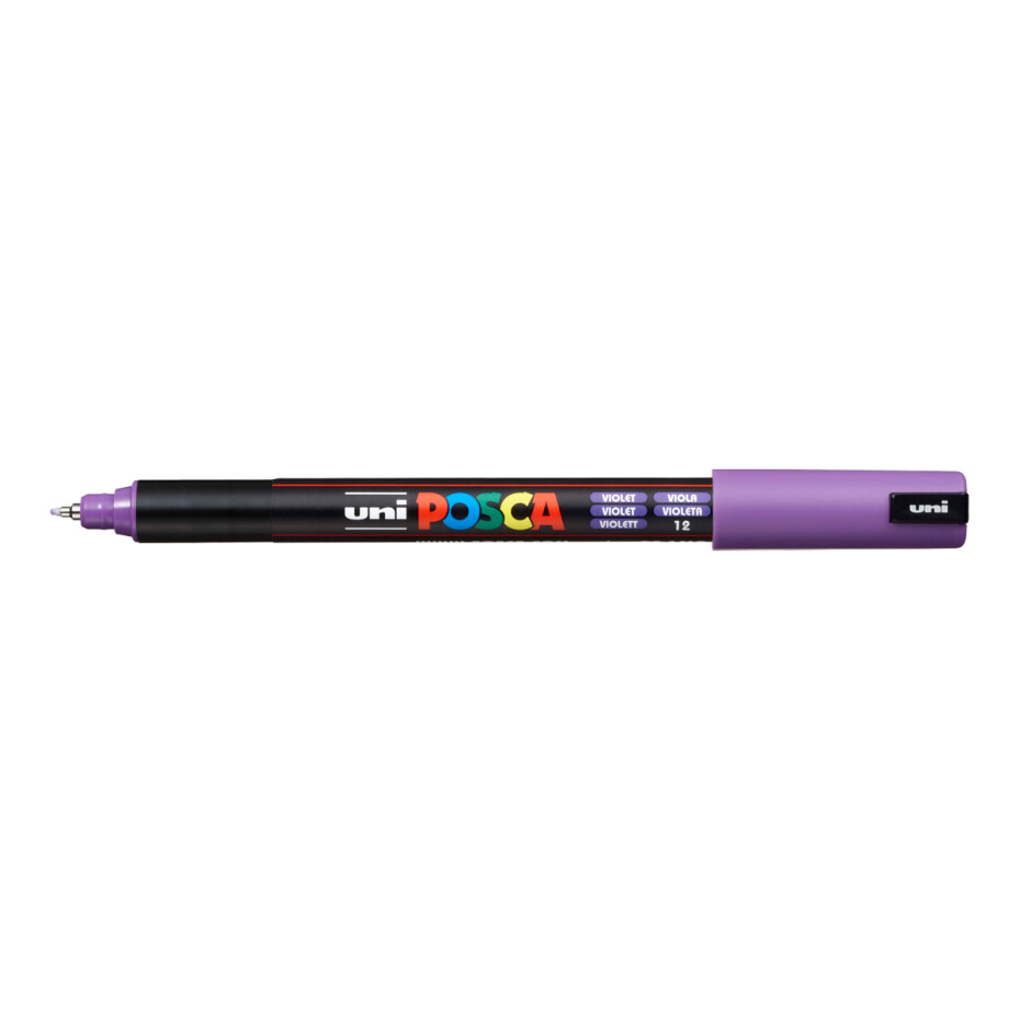Posca popisovač PC-1MR, 0,7 mm, fialová (12) - main (0)