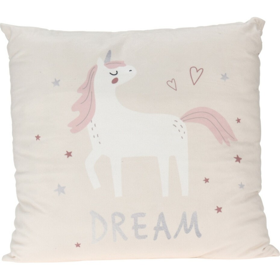 Dětský polštář Unicorn dream bílá, 40 x 40 cm - main (0)
