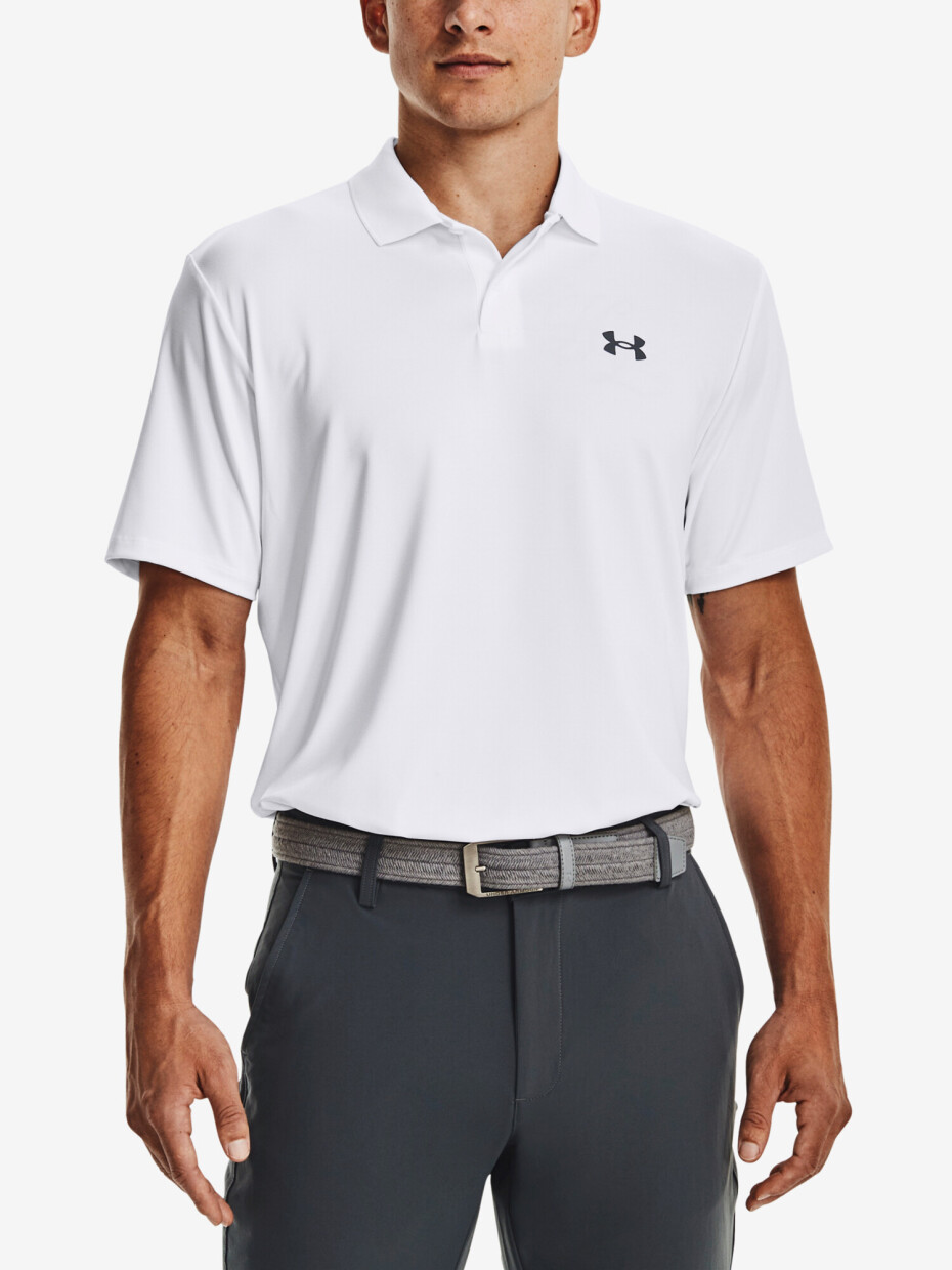 Under Armour pánské funkční tričko s krátkým rukávem PERFORMANCE 3.0 POLO 1377374-100 bílé - main (0)