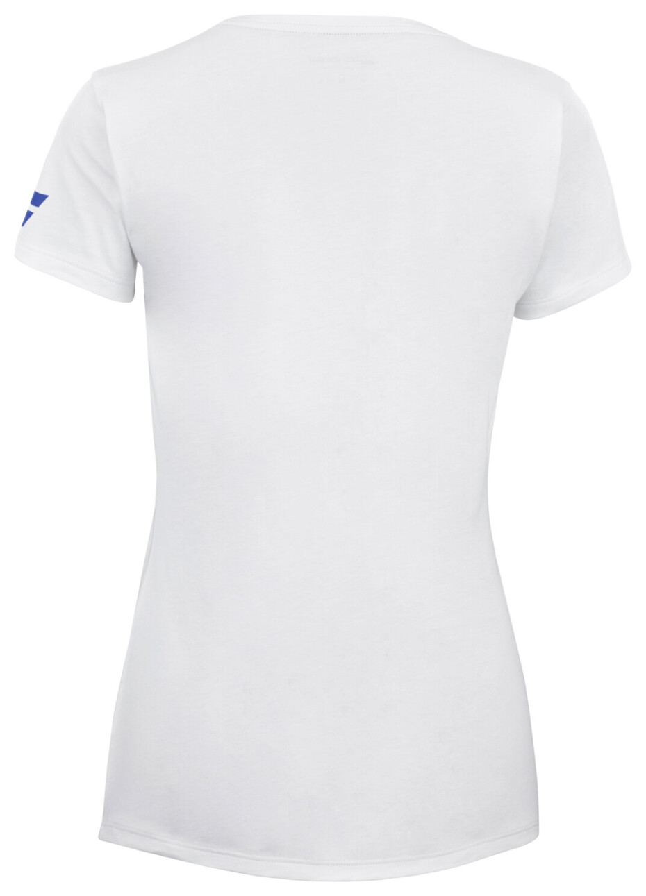 Dámské tričko Babolat  Exercise Babolat Tee Women White S - main (1)