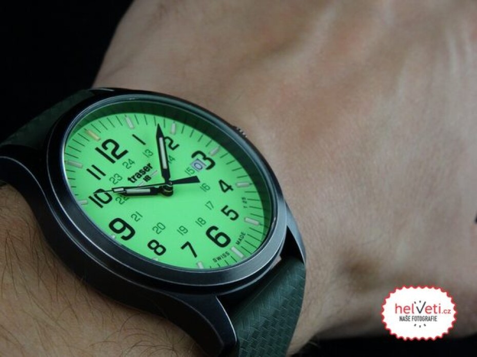 Traser P67 Officer Pro GunMetal Lime Silikon - main (12)